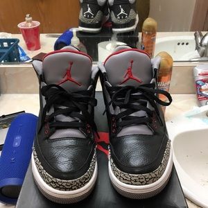 Jordan 3 black cement